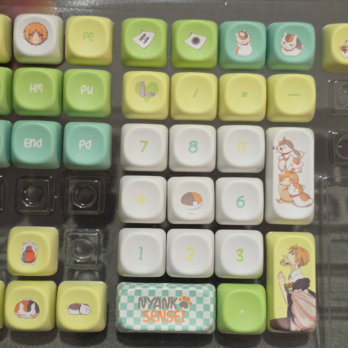Natsume's Book Of Friends Quality MOA PBT Keycaps