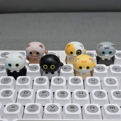 Cute Cats Artisan Keycaps