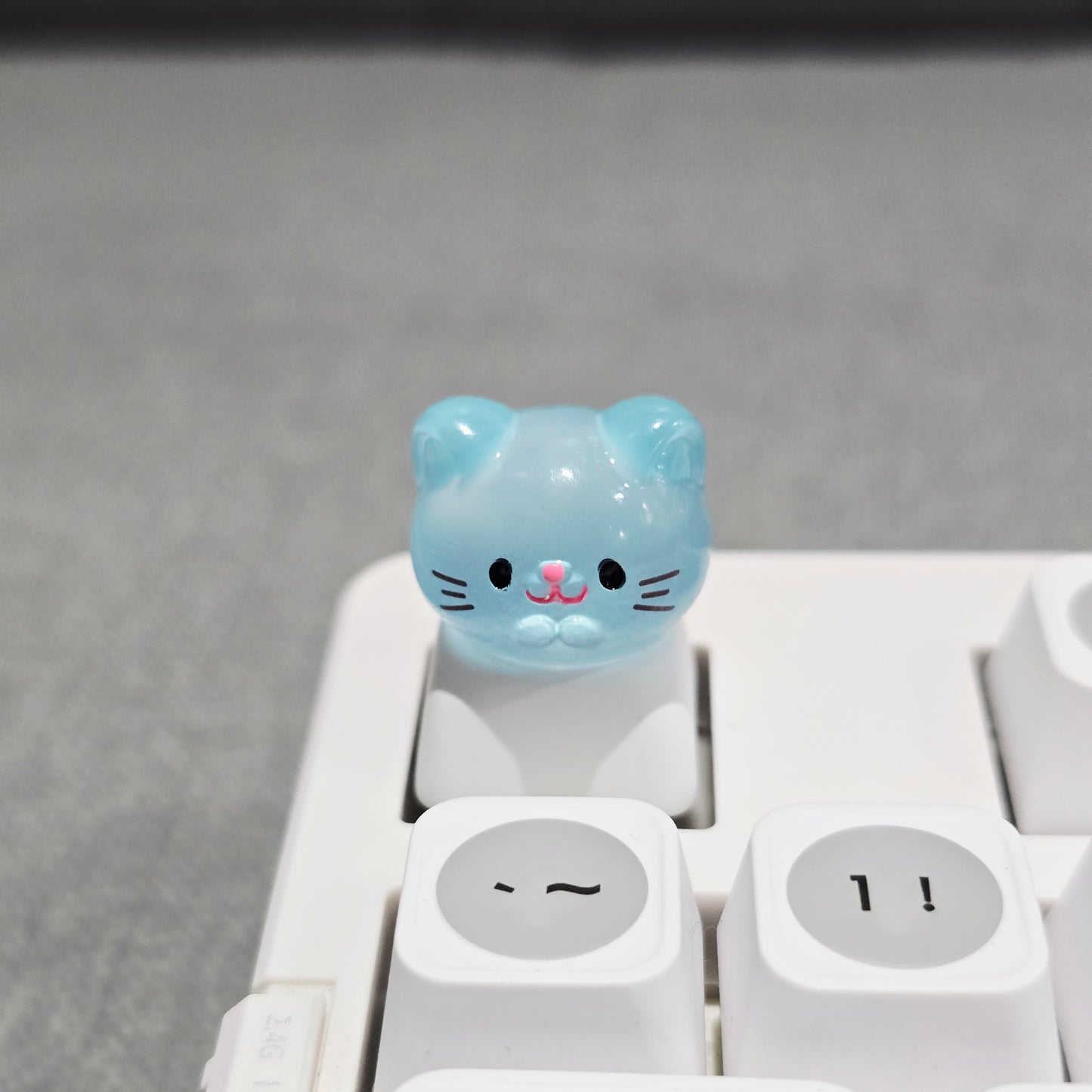 Gengar Capybara Kitten Ditto Resin Artisan Keycap