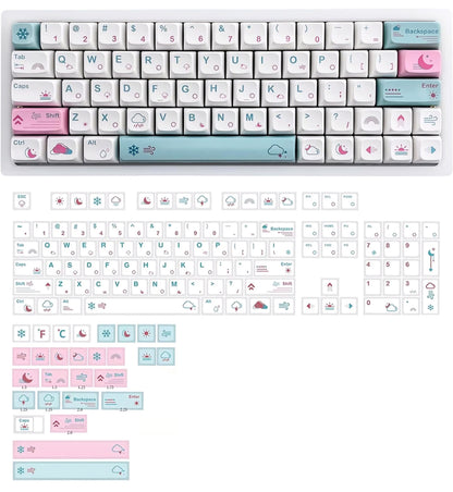 Weather Forecast Xda Thick PBT Keycaps