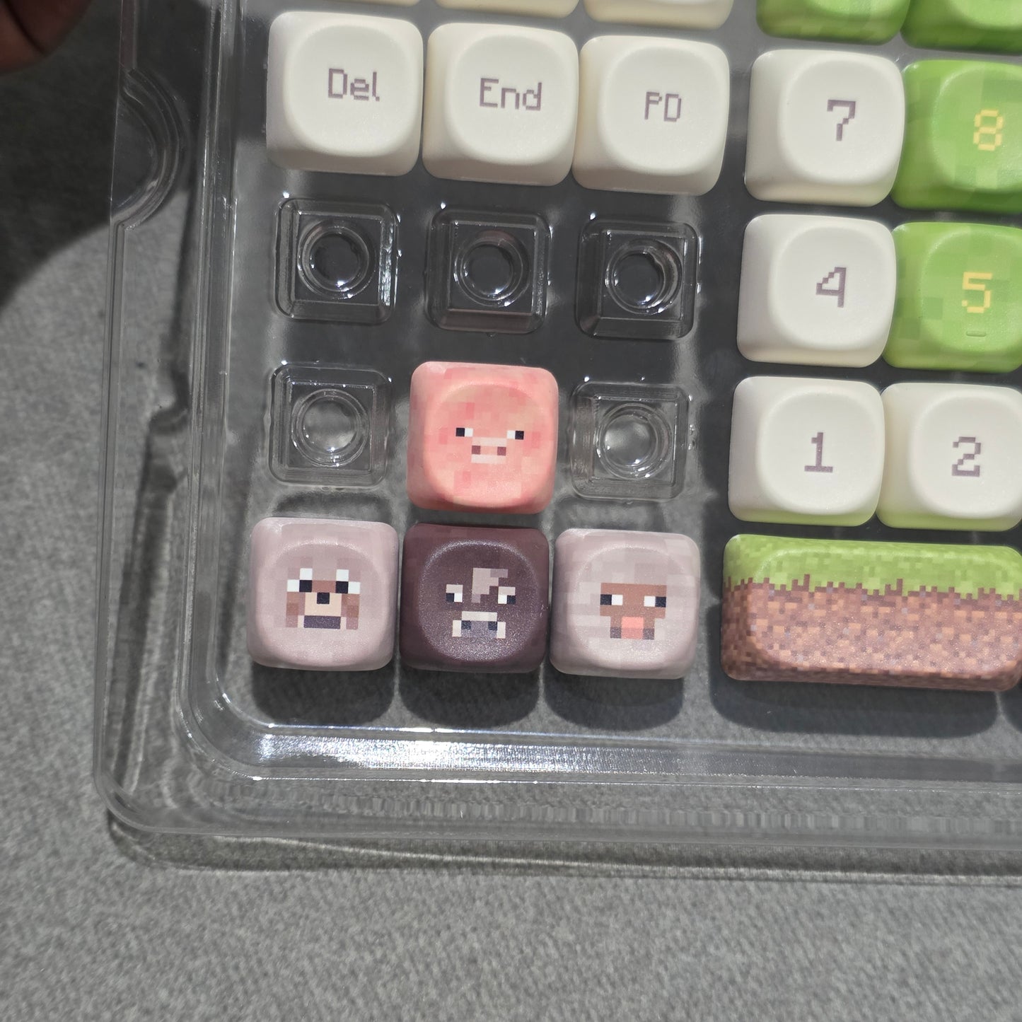 Minecraft Premium Quality MOA PBT Keycaps