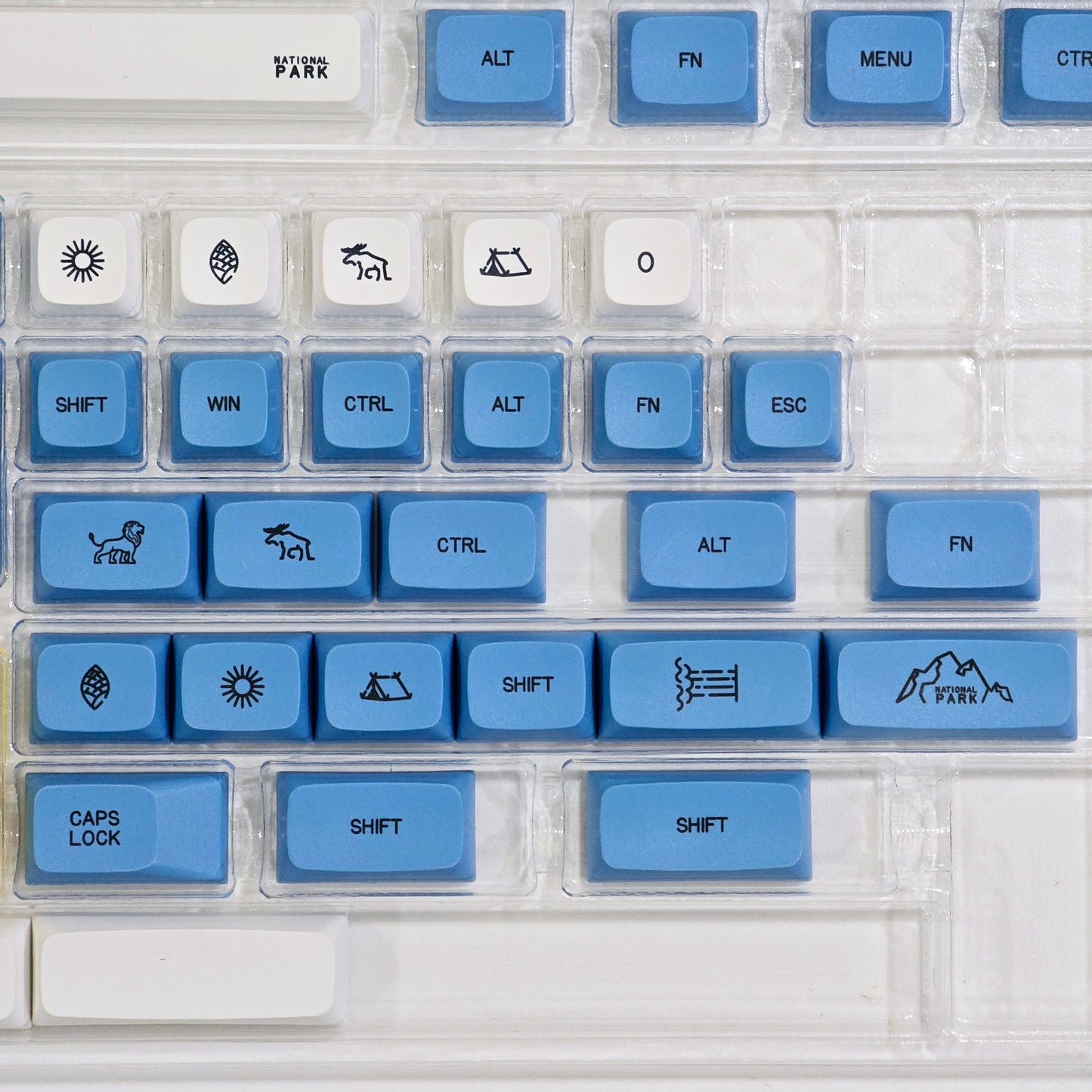 National Park Premium XDA PBT keycaps