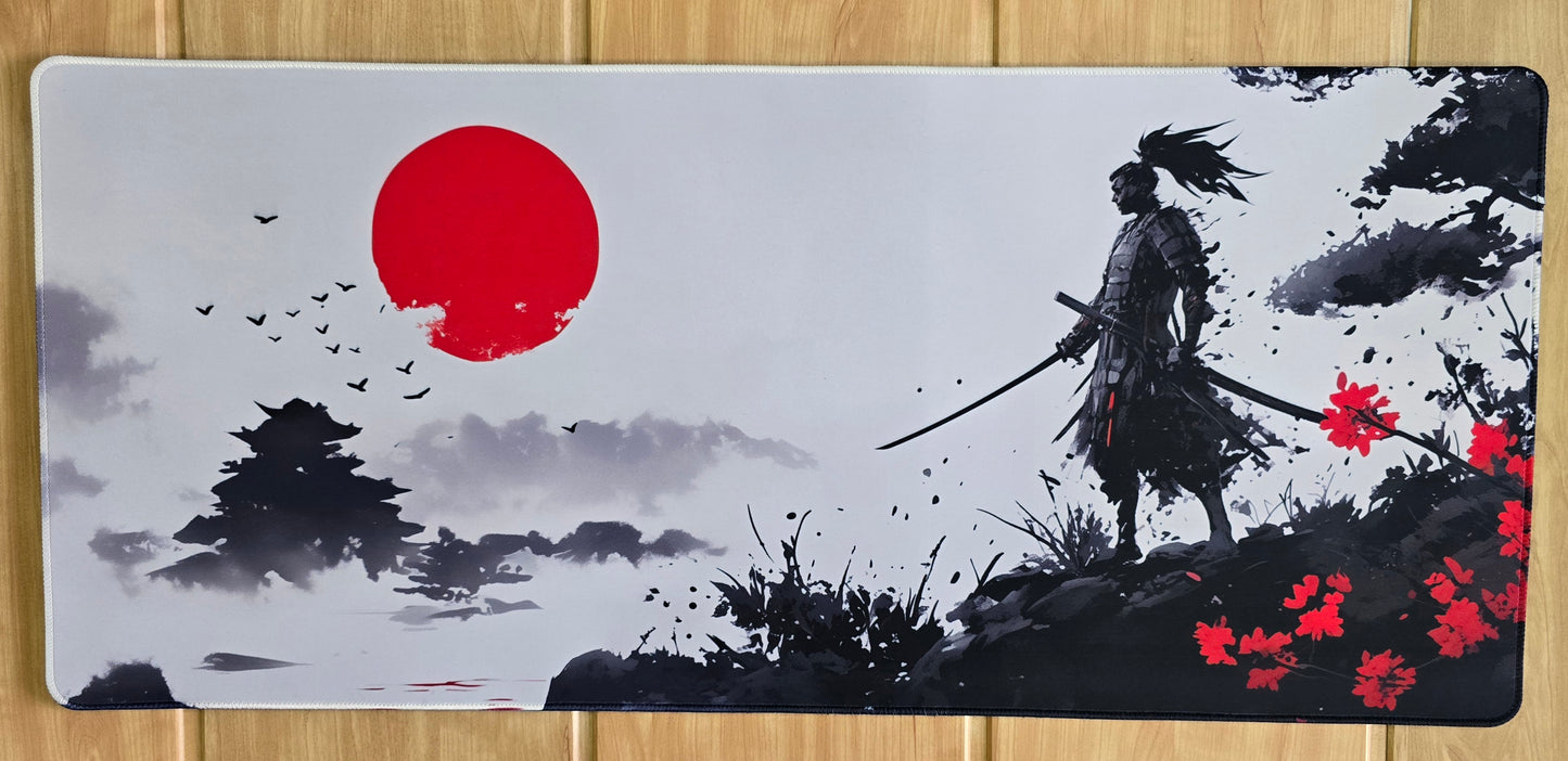 Samurai Fighter With Katana XXL Super Smooth Deskmat