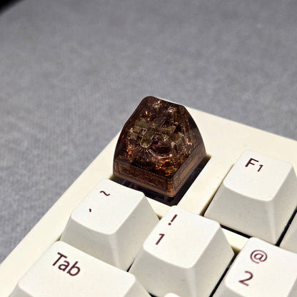 Ancient Egypt Temples Resin Handmade Artisan Keycap 1u