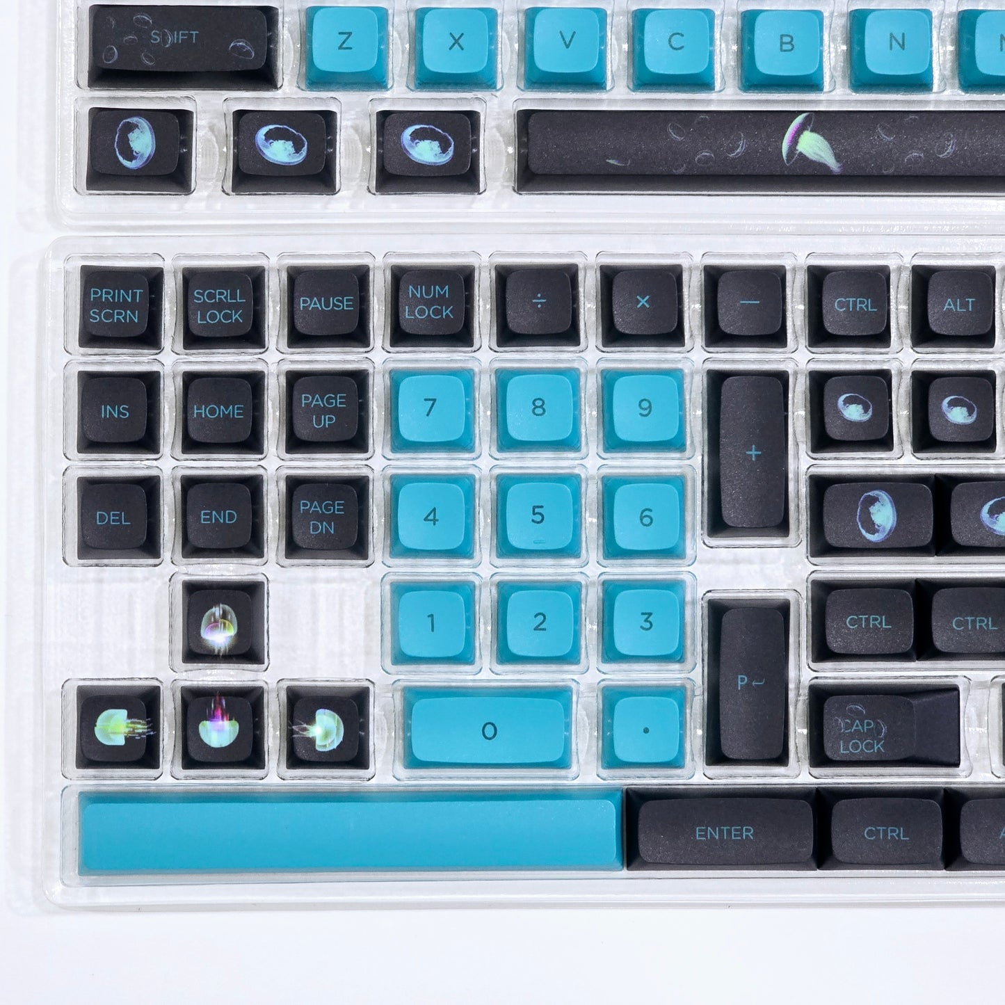 CLEARANCE Jellyfish Premium XDA PBT Keycaps