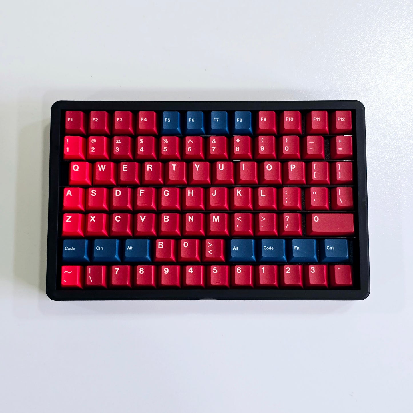 Red Bean Inspired Premium Cherry PBT Keycaps With High Quality Keys Storage Box