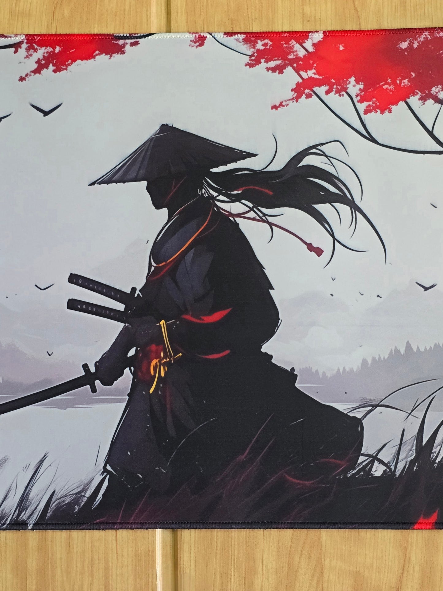 Samurai Warrior With Sword XXL Super Smooth Deskmat