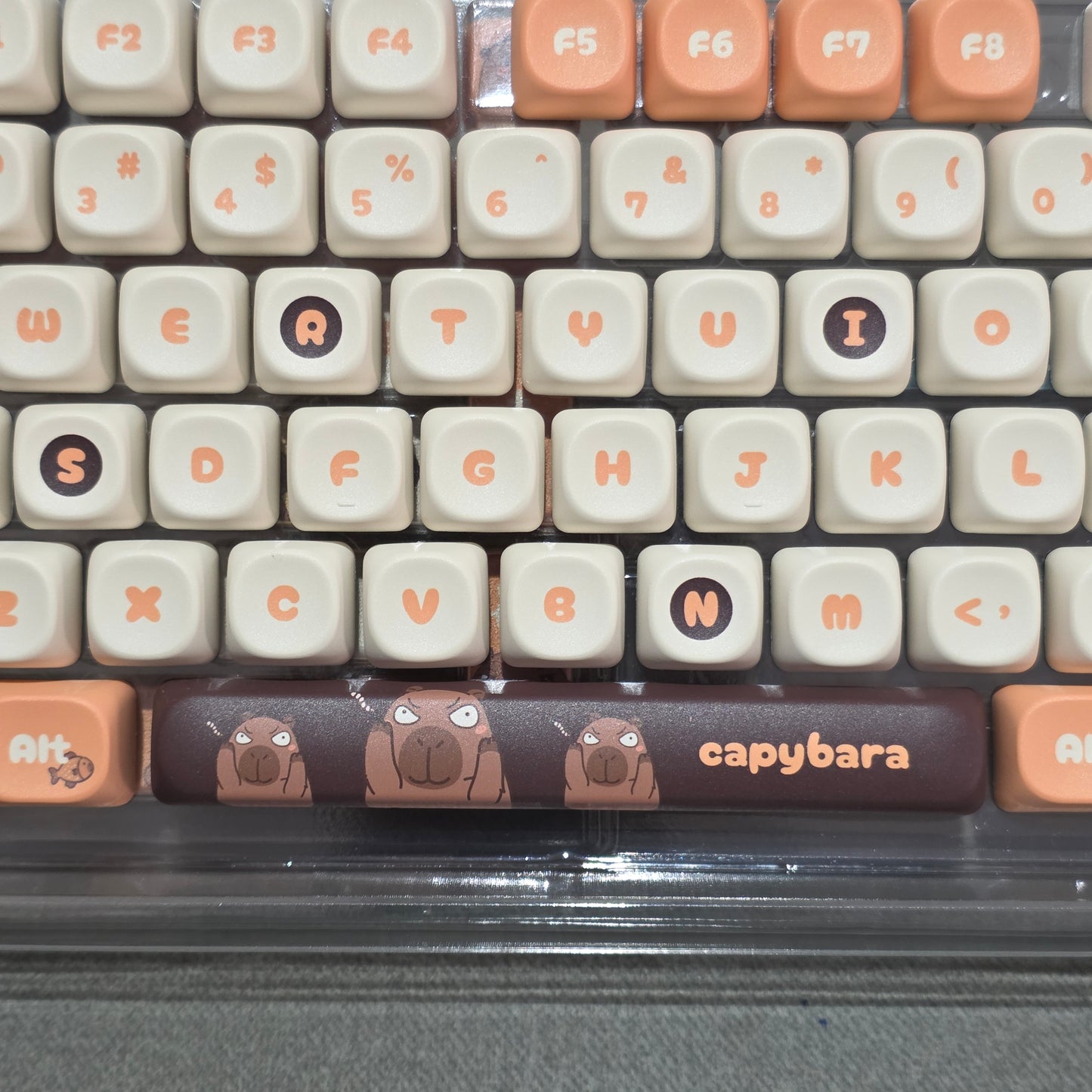 Capybara Dreams Quality MOA PBT Keycaps