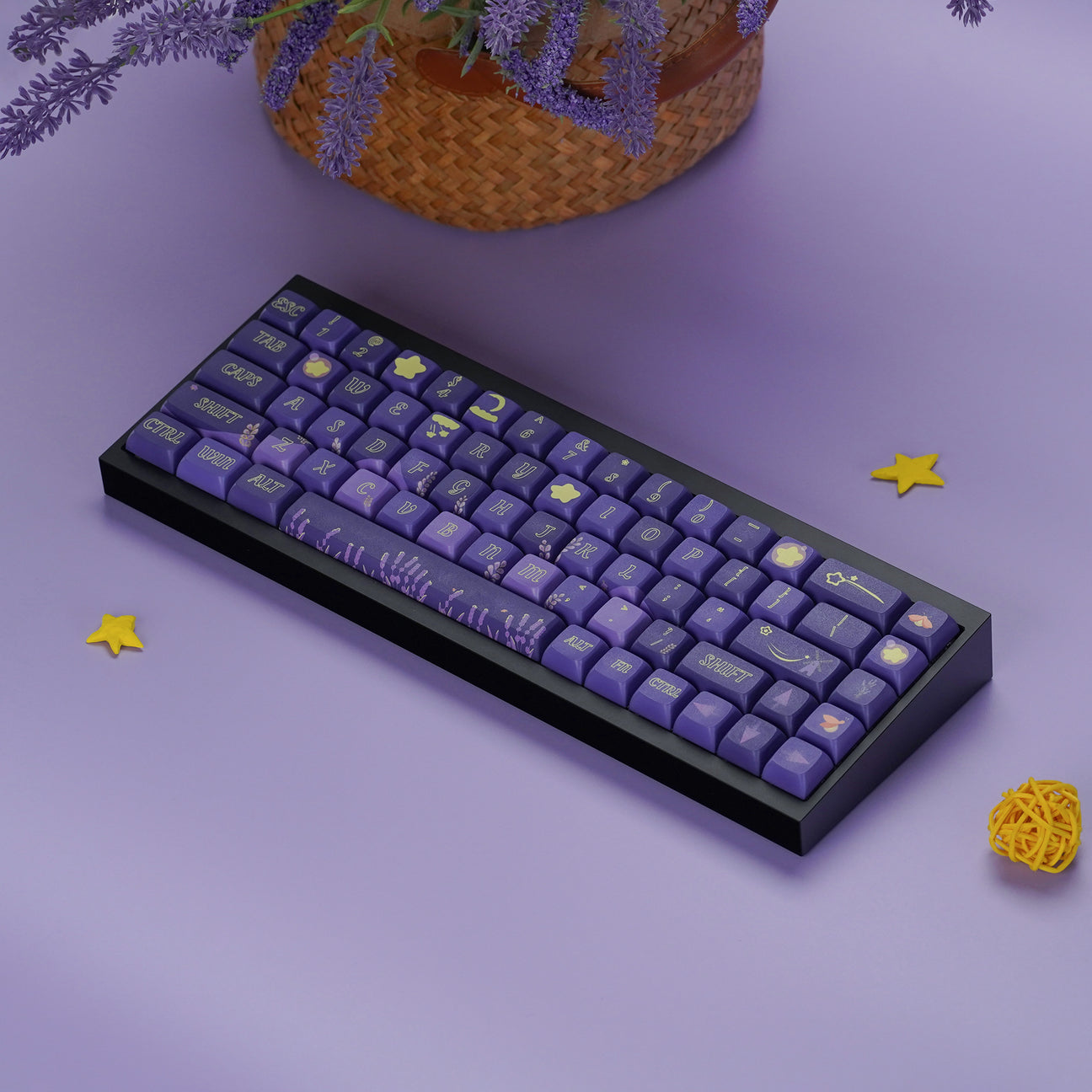 Lavender XDA PBT Keycaps