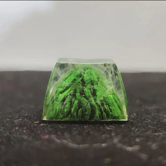 Green Hill Shinethrough Artisan Resin Keycap