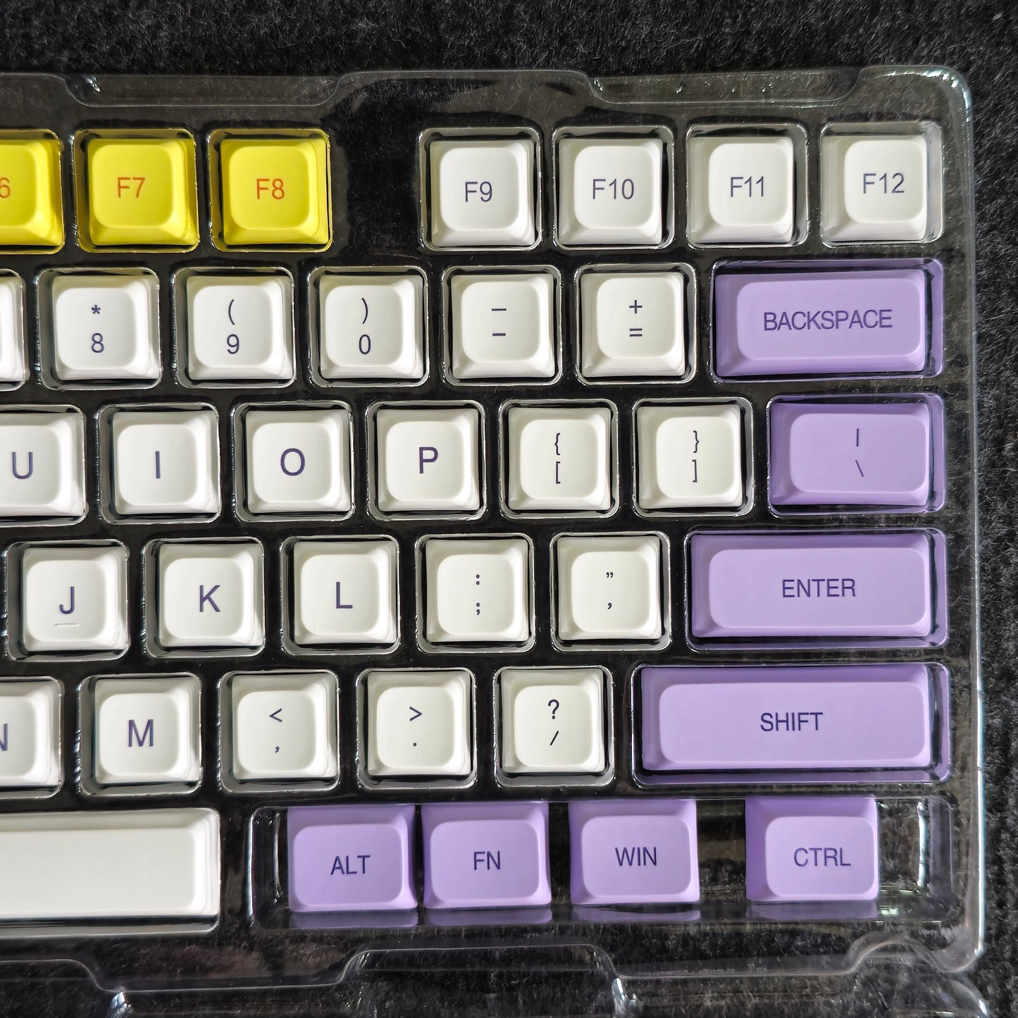 Ice Cream XDA PBT Keycaps BB Version