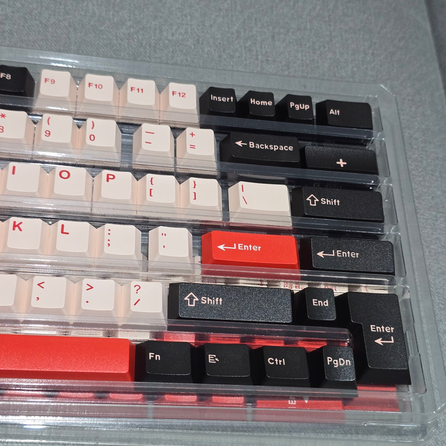 Cranberry Crush Quality Cherry Doubleshot Keycaps