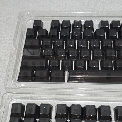 Crystal Blank Transparent Keycaps Full Set