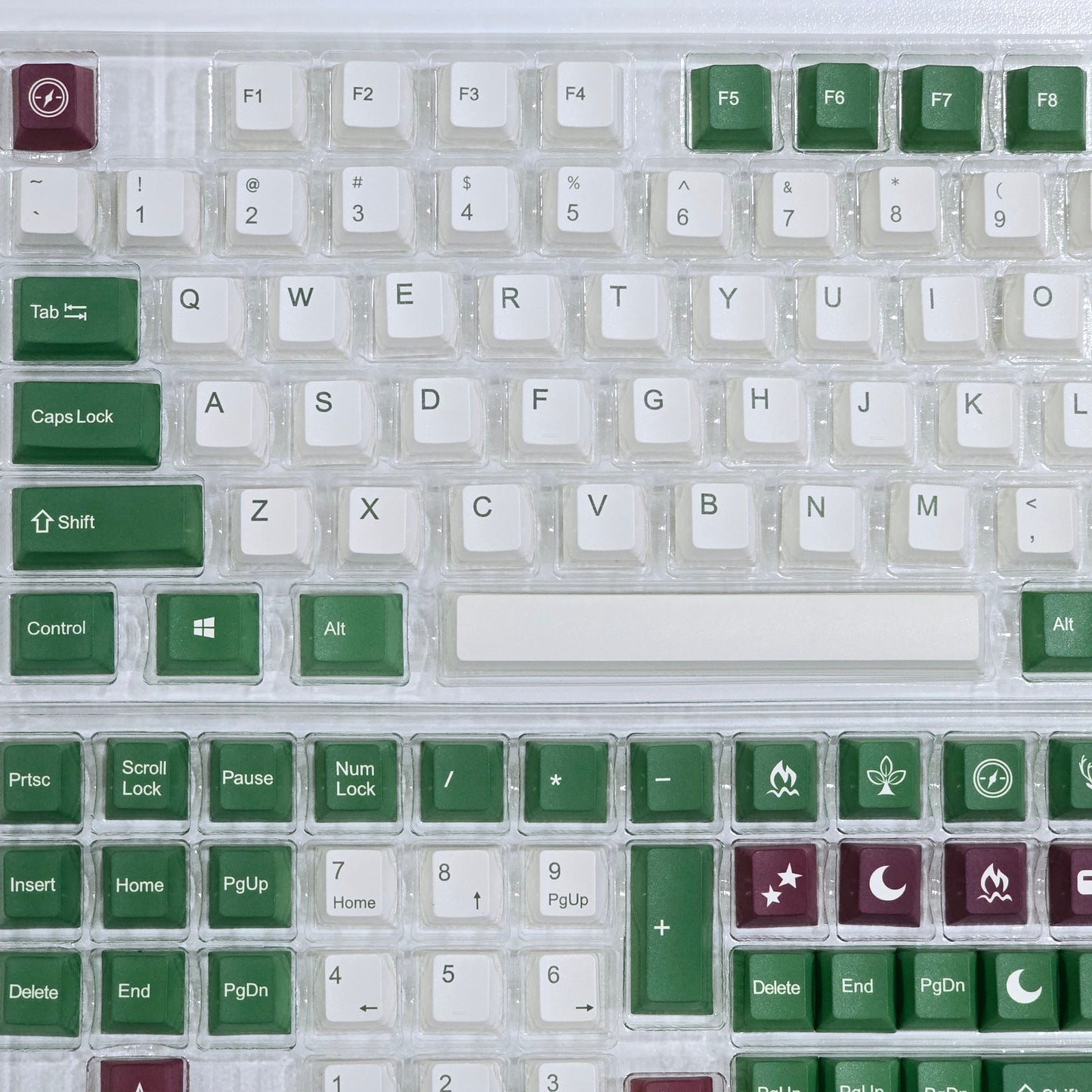 Camping Cherry PBT Clone Keycaps