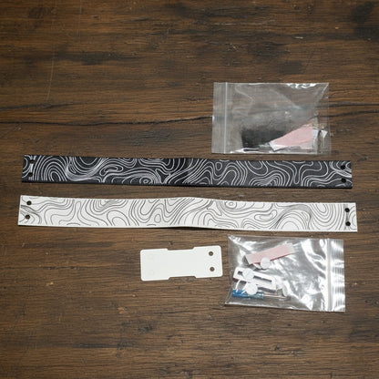 Valorant Topography Wooting Style Ribbon Straps Kit For Keyboard