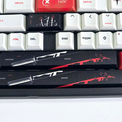 Yuki Aim Japanese Cherry PBT Keycaps With PBT Storage box