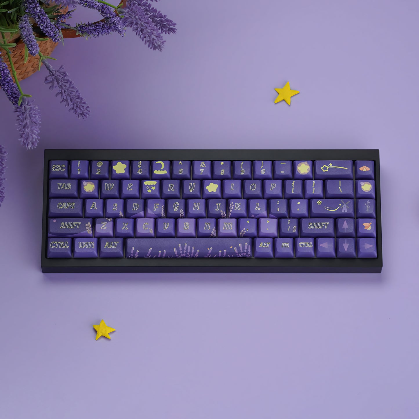 Lavender XDA PBT Keycaps