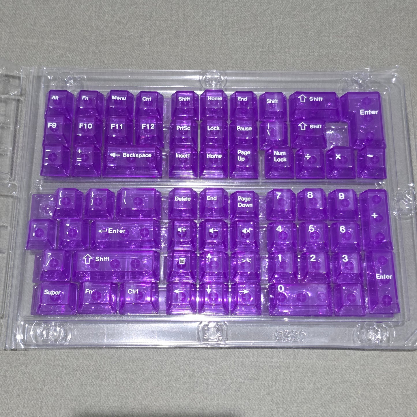 Gengar Dual Tone Extended  PBT PC Cherry Keycaps