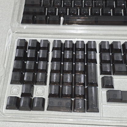 Crystal Blank Transparent Keycaps Full Set