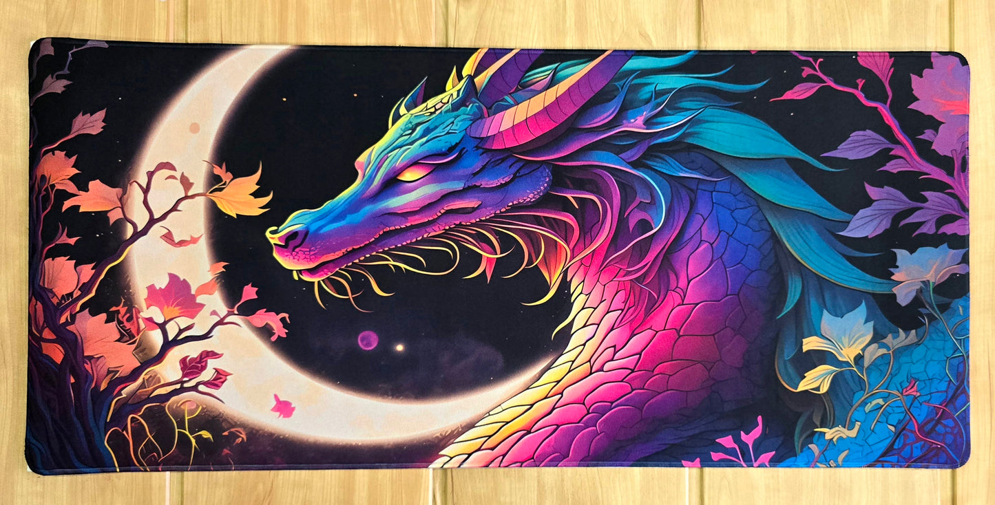 Night Dragon Premium Hybrid Control XXL 5mm Deskmat