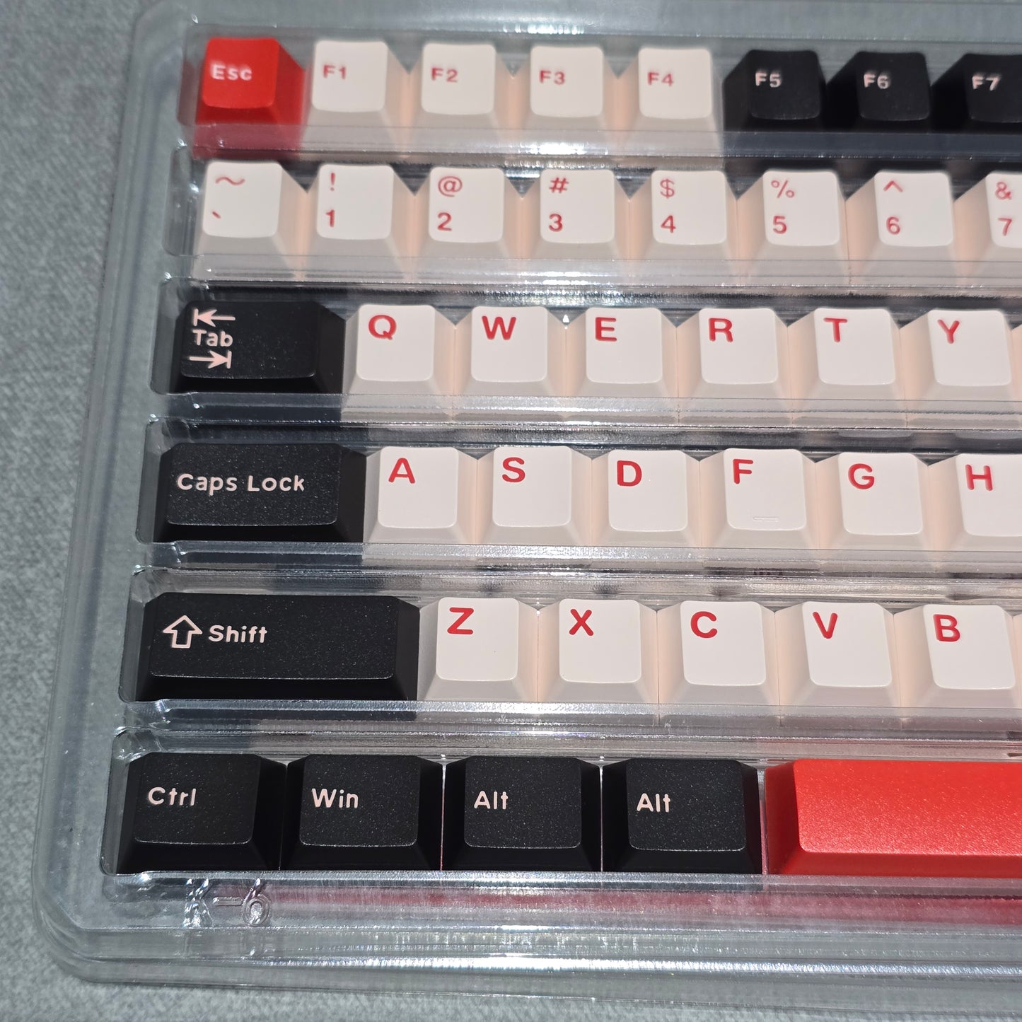 Cranberry Crush Quality Cherry Doubleshot Keycaps