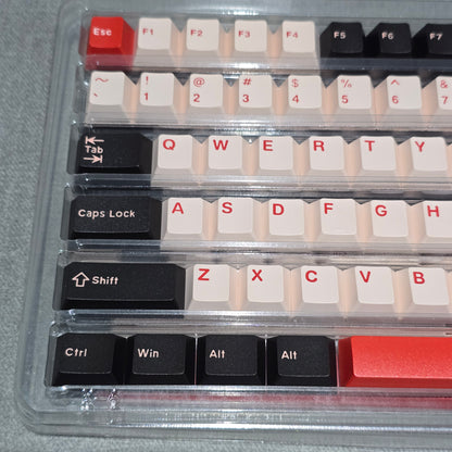 Cranberry Crush Quality Cherry Doubleshot Keycaps