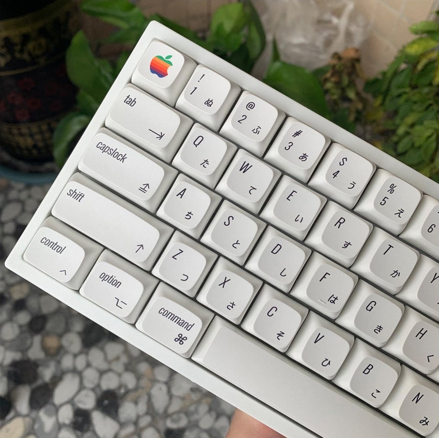 Minimalist Mac Style Japanese XDA PBT Keycaps