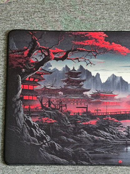 Japanese Riverside Moon Premium Control Surface XXL Deskmat