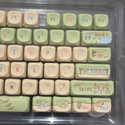 Forest Fairy Tale Quality MOA PBT Keycaps