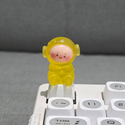 Baby Astronauts Artisan Keycaps