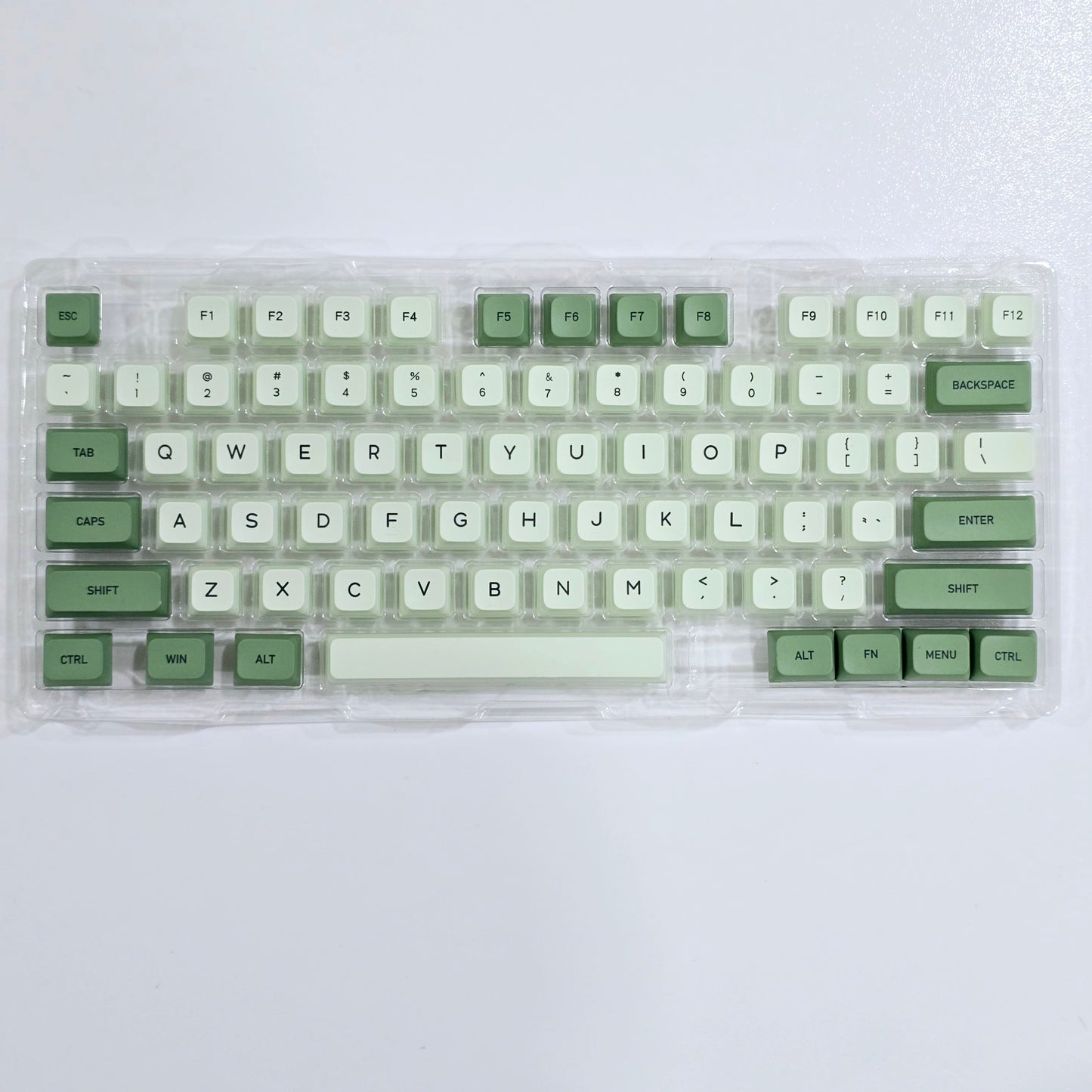 Matcha English XDA Keycaps