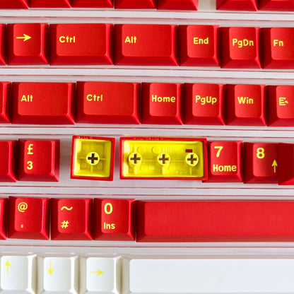 Classic Red Quality Cherry Doubleshot PBT Keycaps