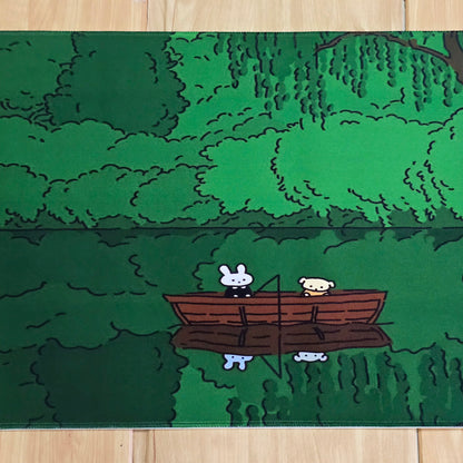 Kawaii Green Smooth XXL Deskmat