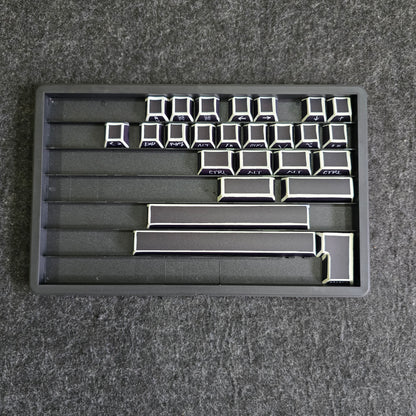 PREMIUM Sketchbook Comic Side Legends Cherry Thick PBT Keycaps with storage box