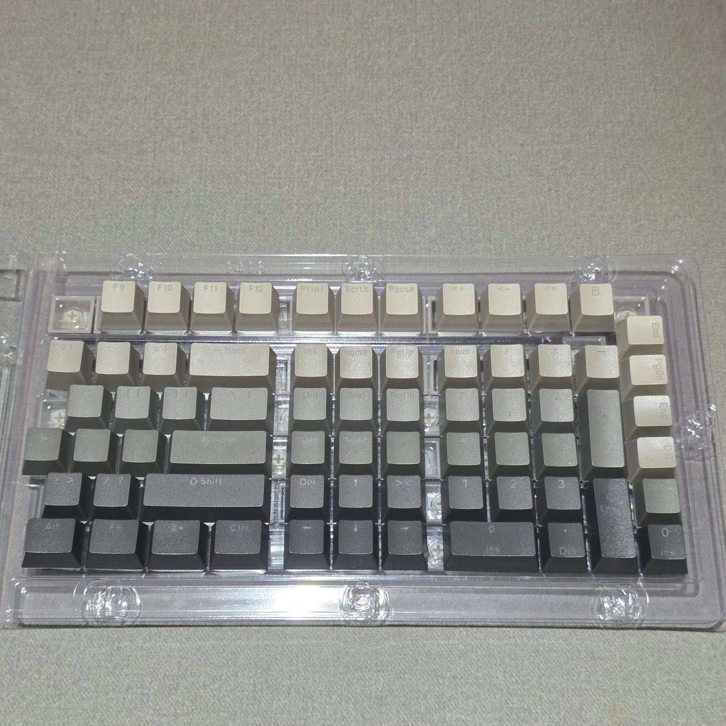 Cyber Noir Top Backlit OEM Keycaps