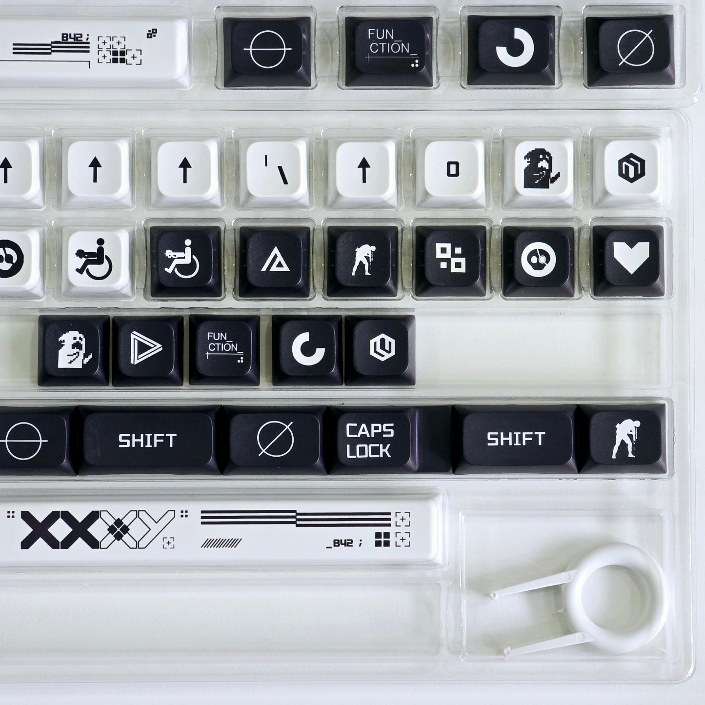 Counter Strike Print Stream XDA PBT KeycapS