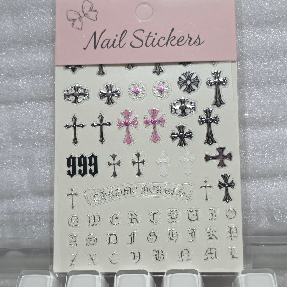 Gothic Porcelain Premium MDA Crystal Keycaps