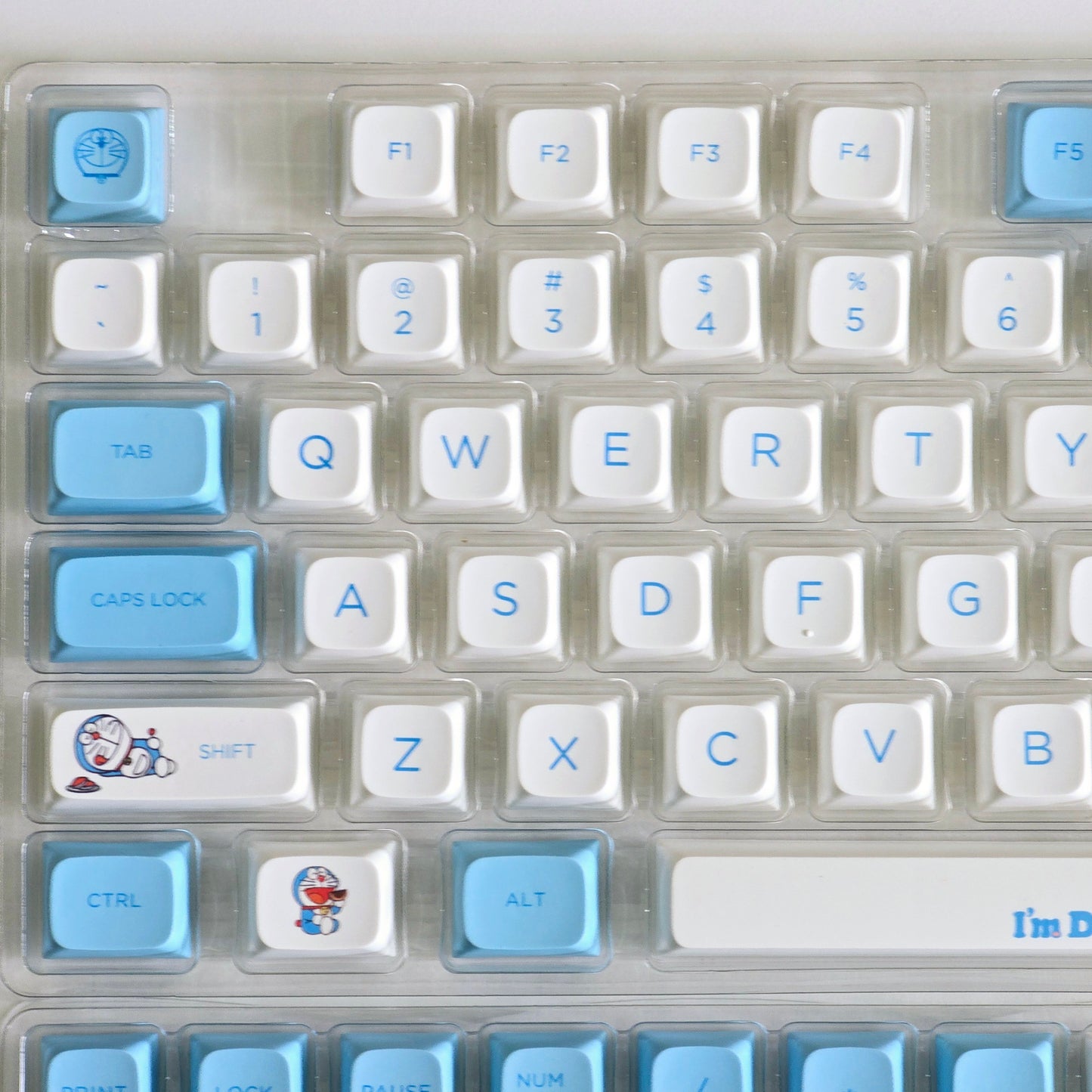 Doraemon XDA PBT Keycaps