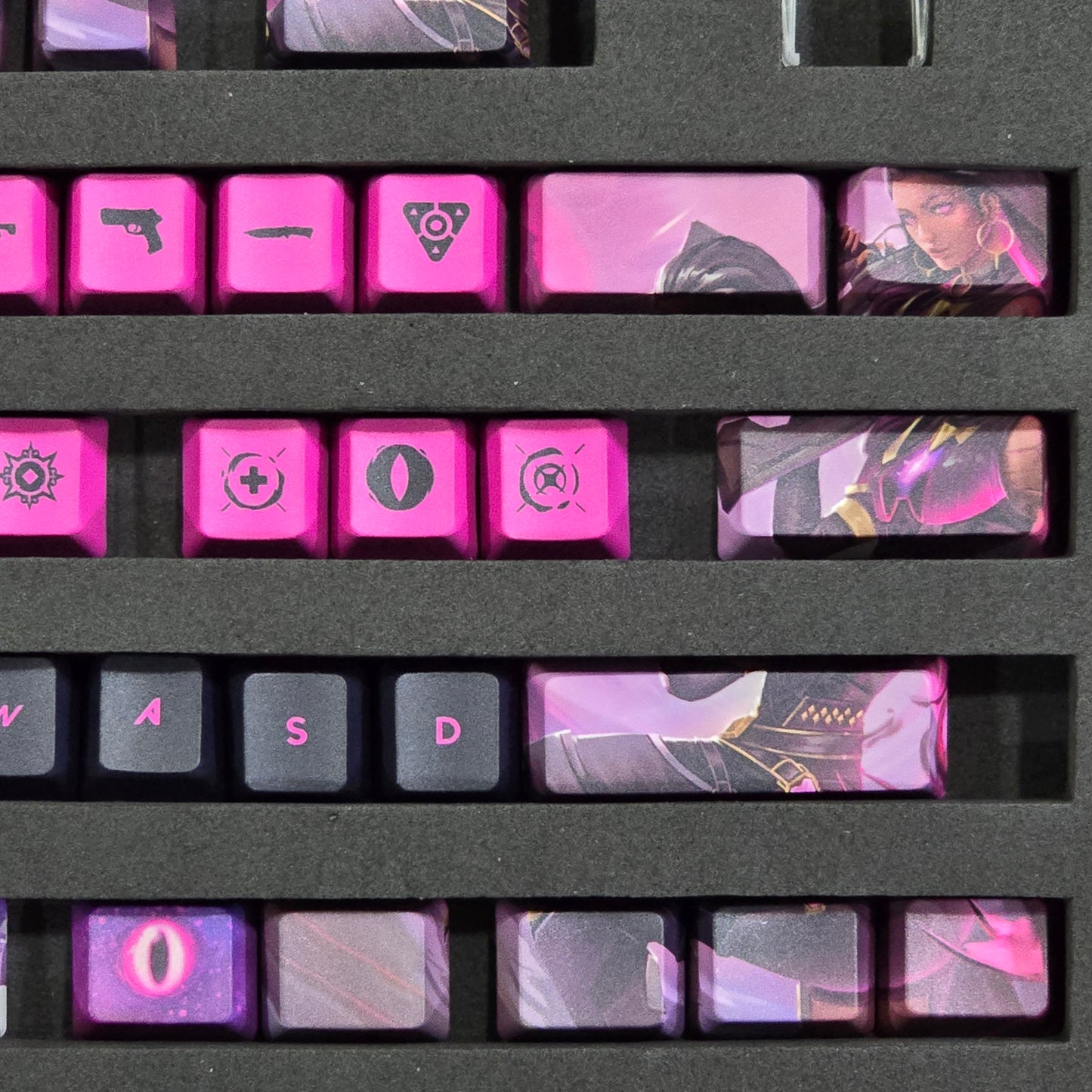 Valorant REYNA Special Edition High Quality Keycaps 33 Keys