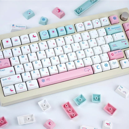 Weather Forecast Xda Thick PBT Keycaps