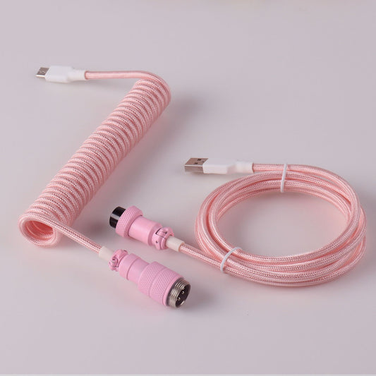 Pink Quartz Gx16 Aviator Premium Mechanical Keyboard 3.5m Cable