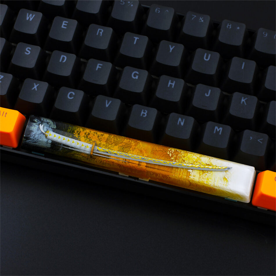 Demon Slayer Premium Resin Katana Spacebar 6.25u Artisan