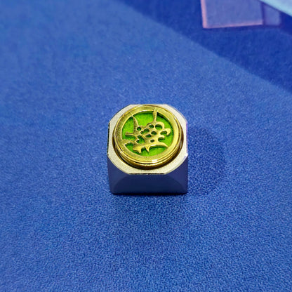 Rotating Metal Artisan Keycaps 1u