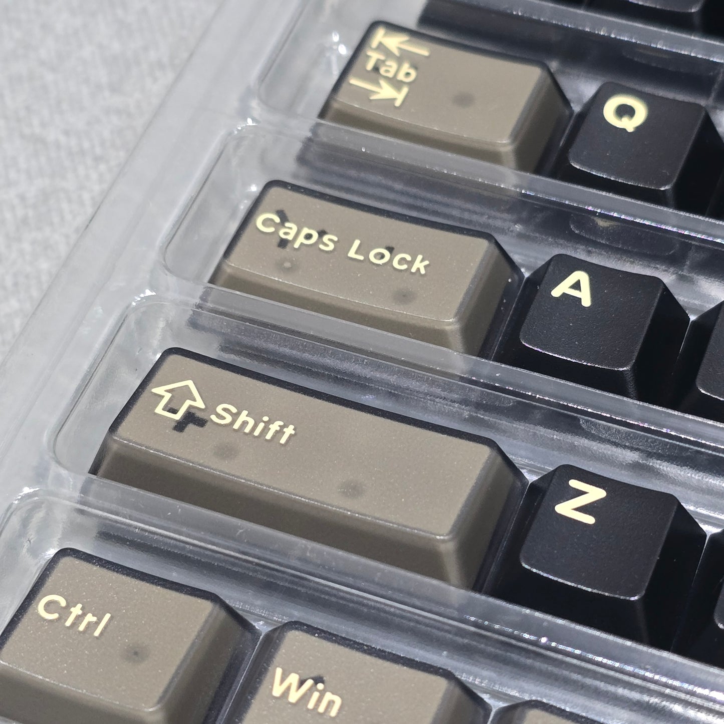 Jade Moon Dust Quality Cherry Doubleshot Keycaps