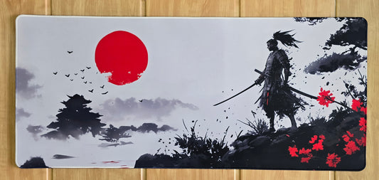 Samurai Fighter With Katana XXL Super Smooth Deskmat