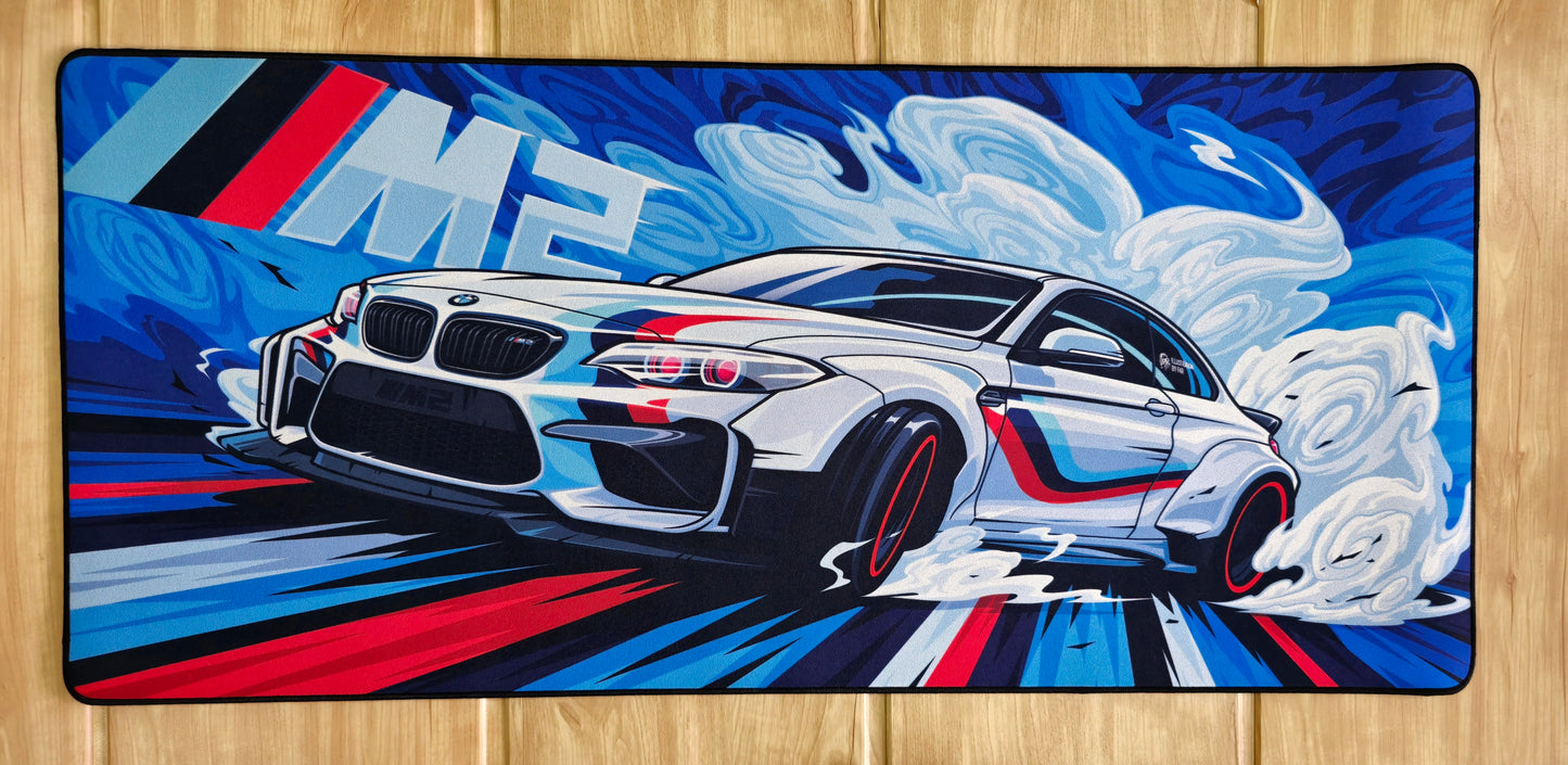 BMW M Series Premium Hybrid Control XXL Deskmat