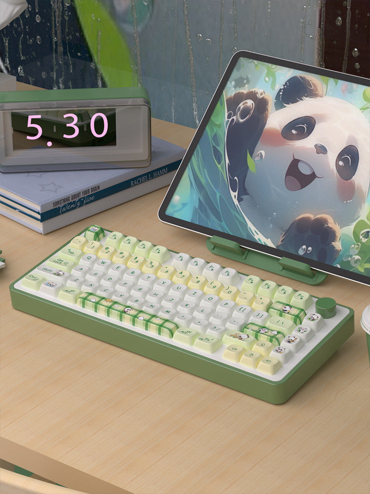 Secret Agent Panda MOA PBT Keycaps