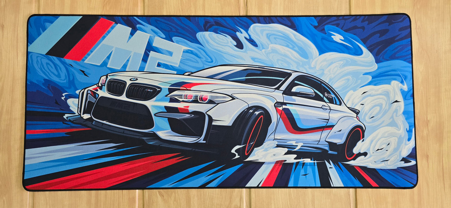 BMW M Series Premium Hybrid Control XXL Deskmat