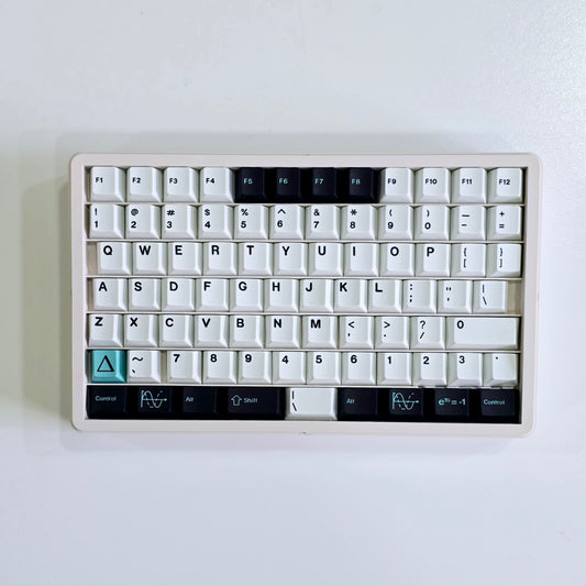 CYL Delta Inspired Cherry PBT Premium Quality Keycaps with High Quality Keys Storage Box