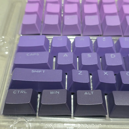Cyberspace Deep Amethyst Top Backlit OEM PBT Keycaps
